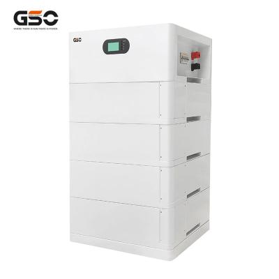 China Solar Energy Storage Systems Solar energy 10kwh 15kwh 20kwh 25kwh stack lifepo4 battery 5kwh lithium battery 102.4v stackable power storage for sale