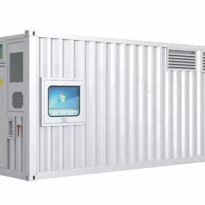 China Aluminum Alloy.Hot Dip Galvanized Steel etc 300kwH 500kwh 1MWH lifepo4 Lithium ion batteries hybrid solar container battery energy storage system for sale