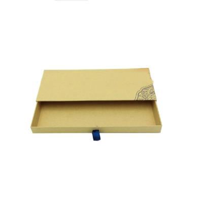 China Custom Recyclable Cardboard Logo Printing Gift Packaging Kraft Paper Box for sale