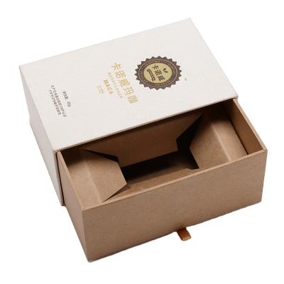 China Custom Recyclable Cardboard Logo Printing Gift Packaging Kraft Paper Box for sale