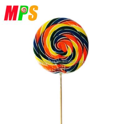 China Natural Multi - Colored Swirl Tutti Frutti Lollipops In Best Price for sale