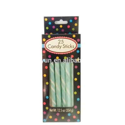 China Natural Caribbean Blue Sweet Blueberry Candy Sticks For Sale for sale