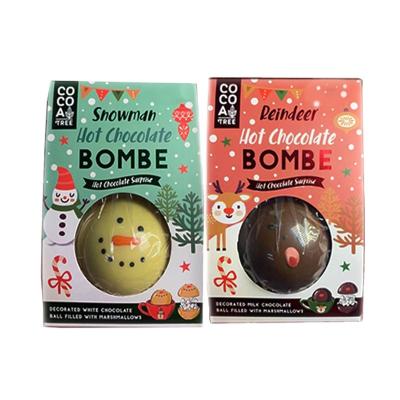 中国 Festival\Birthday Gift\Individual Chocolate Cocoa Bomb Party Pack with Filled Marshmallow 販売のため