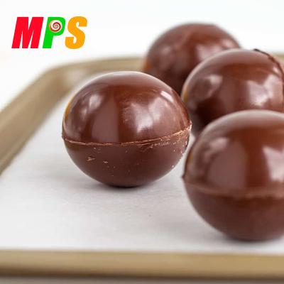 China Handmade chocolate snack chocolate bomb ball with filled marshmallow for sale