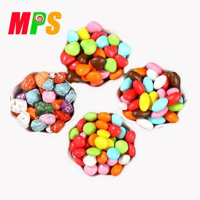 China Halal Rainbow Crisp Sugar Coated Chocolate Beans and Sweet Chocolate BALL for sale