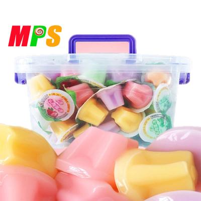 China Natural New Product Multi Color Fruit Flavor Jelly For Kids Te koop