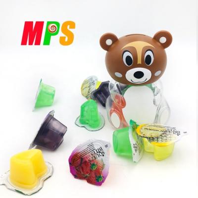 Κίνα Cartoon Bear Shape Saving Normal Jar Toy Equipped Sweet Jelly προς πώληση