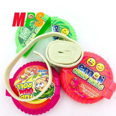 China Best Selling Bubble Gum Natural Rolls Popular By Kids for sale