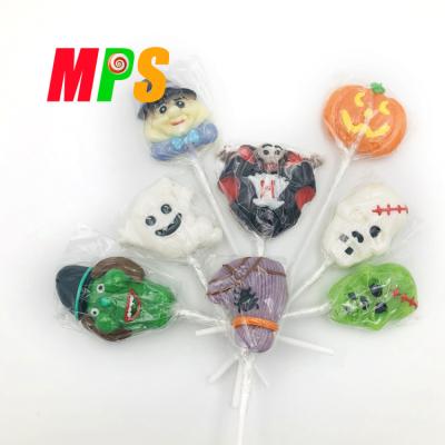 China Halloween Holiday Natural Hot Lollipop Hard Candy For Kids for sale