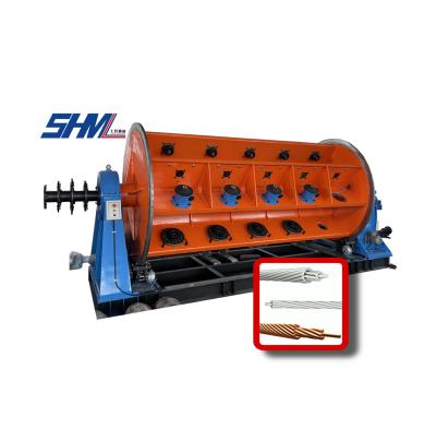 China Stranding Equipment Aluminum And Copper Cable Strander , Stranded Electrical Wire Making Stranding Machine For Automatic Cable Machine for sale