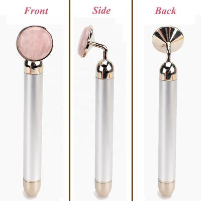 China New Automatic Luxury Anti Aging Electric Massage Jade Roller Massager For Facial for sale