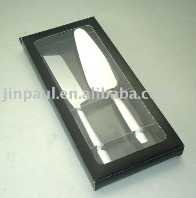 China Workable cake knife and server set for sale