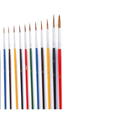 China Art Paint Brush Professional Watercolor Brush China Manufacturers Oil Acrylic Paint Brush for sale