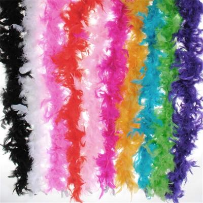 China Wholesale Party Feather High Quality Marabou Turkey Fluffy Feather Boa For Party And Event Supply for sale