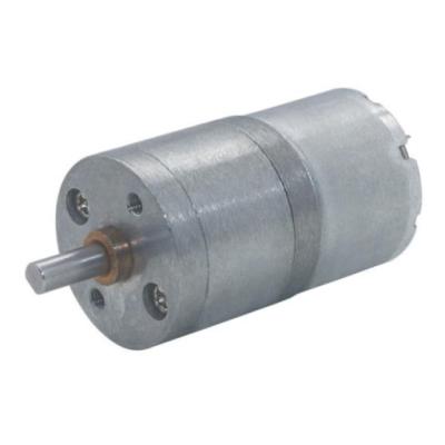 China 25mm Metal 320 Small Geared Motor Electric Motor Gear Reduction Box Metal Gearbox Motor for sale