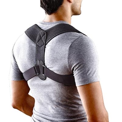 China Portable Men's Women's Posture Corrector Back Support Shoulder Strap Hump Brace Belt for sale