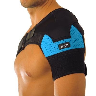 China Non Slip Breathable Protective Shoulder Support Adjustable Shoulder Brace Customized For Injury for sale