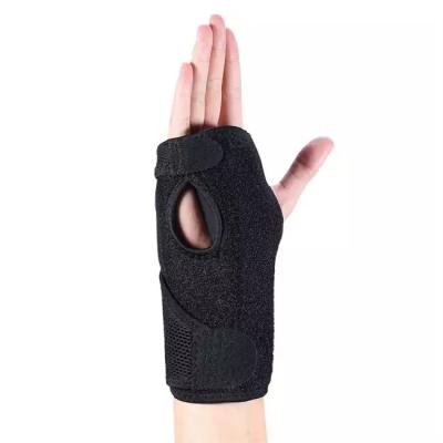 China Adjustable Portable Wrist Brace Tunnel Carpal Wrist Splint Night Sleep Splint Wrist Brace Support for sale