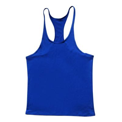 China Custom Muscle Running Men's Gym Tank Top Moves Sleeveless T-Shirt QUICK DRY Logo Fitness Bodybuilding Singlet Athletic for sale