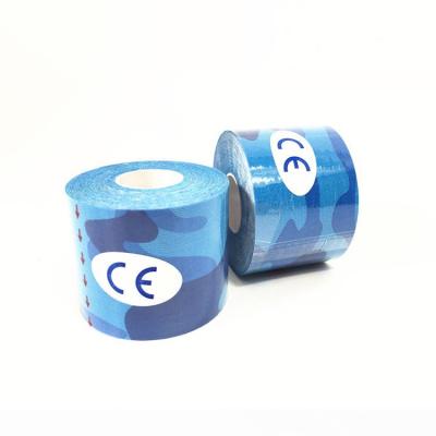 China Free Samples Breathable Hot Selling Custom Logo Printed Cotton Muscle Medical Kinesiology Adhesive Tape for sale