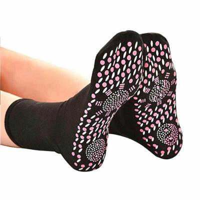 China Best Hot Selling Tourmaline Magnetic Breathable Factory Self Heating Socks Unisex Winter Self Heating Therapy Socks for sale