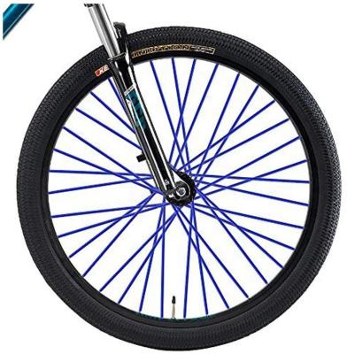 China Blue 20-54cm hub pad and decoration for most bicycle spokes other for sale