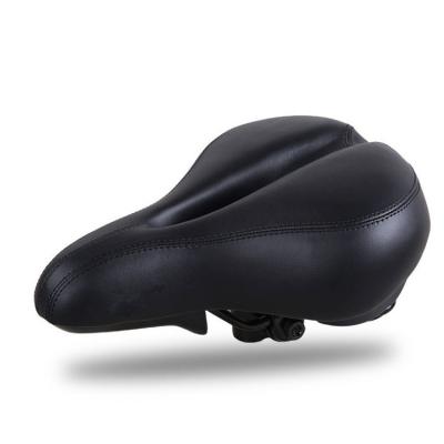 China All Seasons Bike Saddle Rainproof Outdoor Soft PU Memory Sponge Shockproof Bike Seat MTB Saddle Reflective Bicycle Saddle Seat for sale