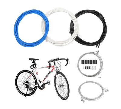 China Force Bicycle Brake Cables Brake Cable Housing Kit High Performance Fit Most Perfect Braking Black Bikes for sale