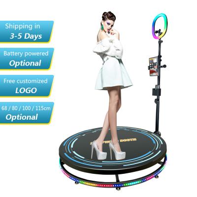 China Vanya DHL Event Quickly Shipped 360 Photo Booth Light Stand For Party Use for sale