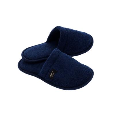 China Casual UG OEM Disposable First Class Slippers Plane Soft Cotton Luxury Velour Slipper For commercial air travel for sale