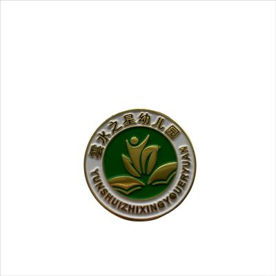 China China University Brooch Enamel Badge Manufacture Metal Badge Making Zinc Alloy Creative Baking Paint Badge Company for sale