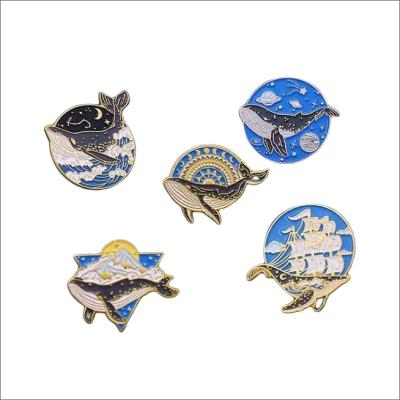 China Custom China Lapel Badges Brands Wholesale Free Sample Design Logo Metal Hard Enamel Pins Custom For Souvenir for sale