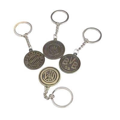 China Wholesale Custom Shapesd Custom Metal Round Enamel Souvenir China Key Chain China Supplier Shape Key Chain for sale