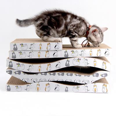 China Viable Manufacturer Wholesale Animal Toys for Pets Scratching Furniture Cat Scratcher Corrugated Cardboard for sale