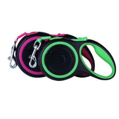 China Reflected Latest Hot Sale Retractable Portable Dog Walking Leash With Handle for sale