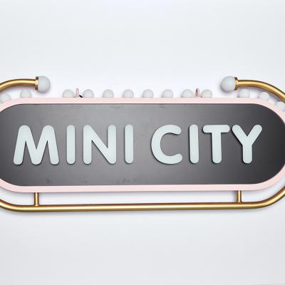 China Custom Buildings Advertising Store Front Sign Led Logo 3d Led Light Acrylic Alphabet Letter Light for sale