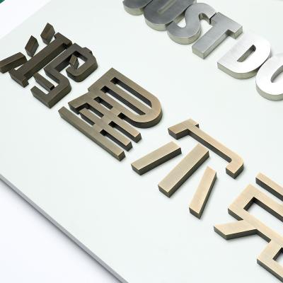 China Painted Buildings China Manufacturer Good Service Hotel Stainless Steel Number Signs for sale