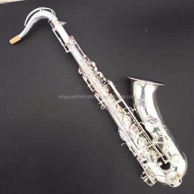 China silver plated professional silver vi brand tenor saxophone for sale