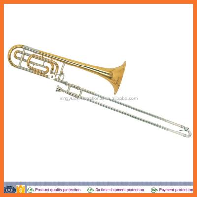 China Gold lacquer tenor trombone for sale for sale