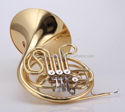 China Gold Lacquer Double French Horn 4 Front Door Style for sale