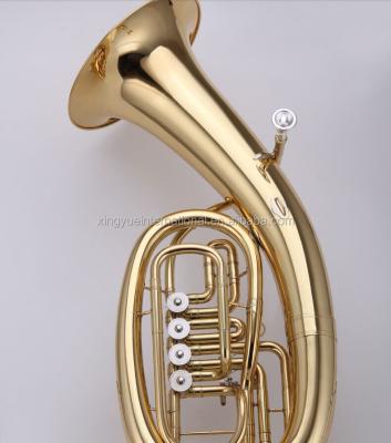 China Gold Lacquer Professional Euphonium Musical Instruments for sale