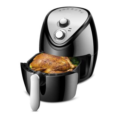 China Multifunction Household 5L Capacity Household Air Heated Air Fryer Oil Free Air Fryer for sale