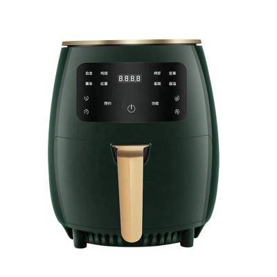 China Household Healthy Home Appliance 4.5L Digital Display Medium Capacity Low Fat Screen Airfryers for sale