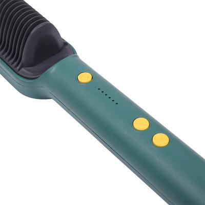 China Protable Professional Electric Brush Hair Straightener Hot Comb for sale