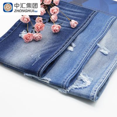 China Breathable 100% Cotton Twill Denim Fabric Cotton Stock Lots Wholesale For Jeans Bangladesh for sale