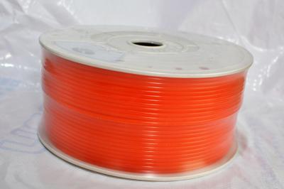 China Pu om van de de Kleurenschuring van Riemfabrikanten Oranje Bestand Urethane om Riem voor Packiagng-Machines Te koop