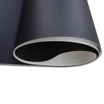 Κίνα 2000mm -3000mm Width Black Color PVC Conveyor Belt For Treadmill Machine προς πώληση