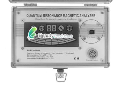 China Analizador magnético de la resonancia de Quantum del francés de Protable ningún dolor para la salud del cuerpo en venta