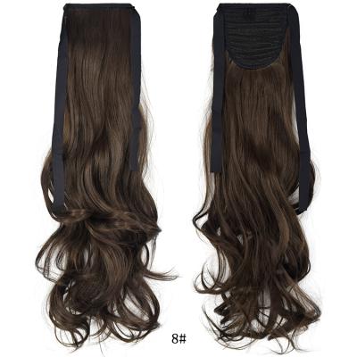 China ALL 2021 Beauty Factory Supplies 24 Ponytail 30inch Hot Custom Hair Extensions Synthetic Hair Ponytails for sale