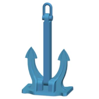 China Marine Anchor LR BV NK Certificate Customized Marine Anchor from U.S.N. Stockless for Marine Ships and Boats for sale